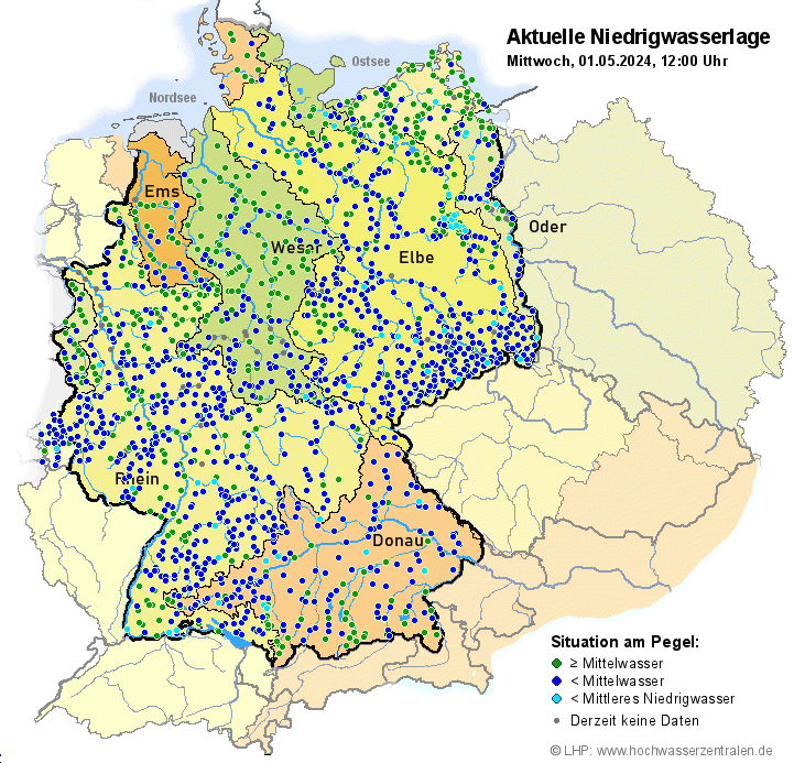 www.hochwasserzentralen.de/